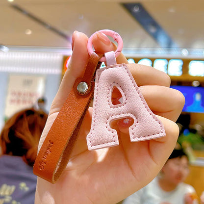 Alphabet Letter Bag Charm