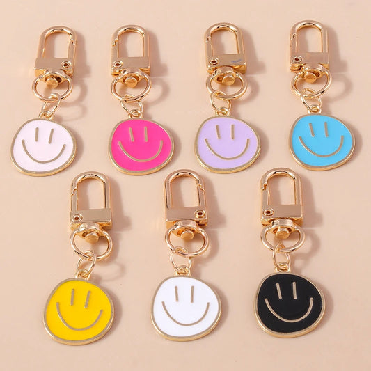 Smiley Face Bag Charm