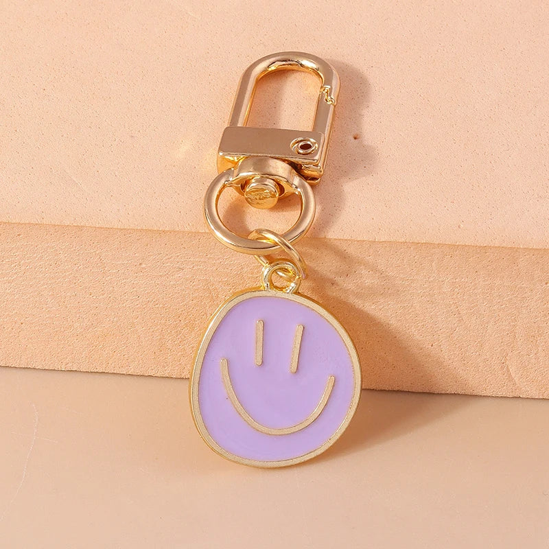 Smiley Face Bag Charm