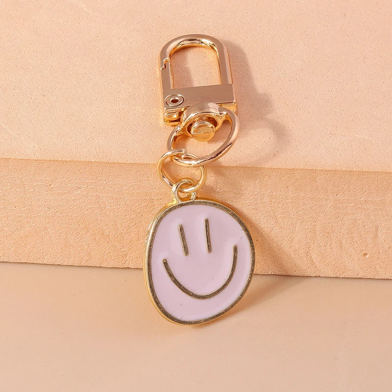 Smiley Face Bag Charm